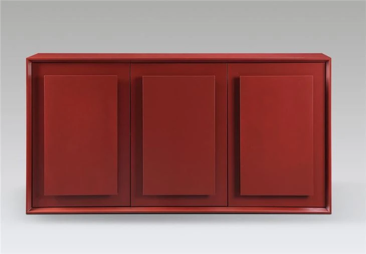 Villa Dining Room Red SIdeboard Cabinet