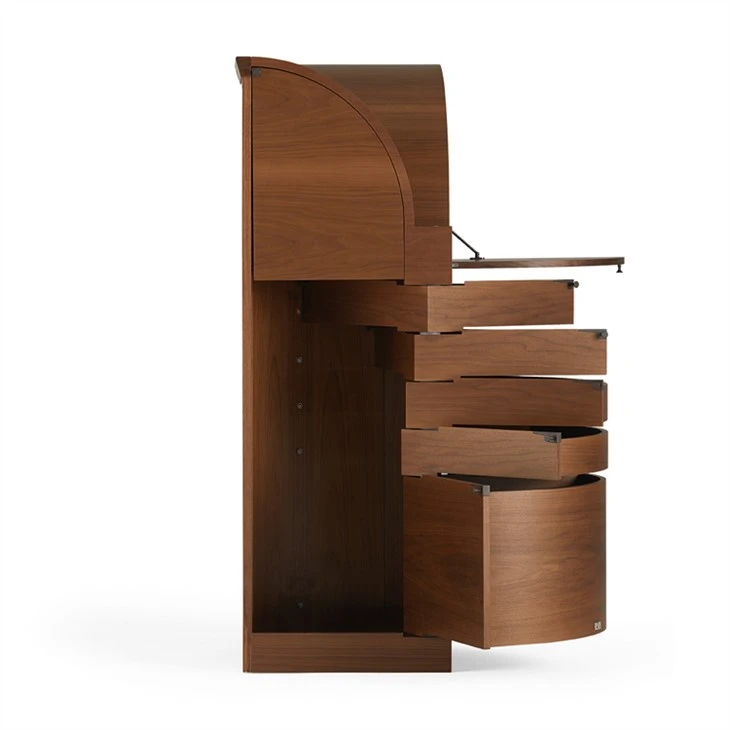 Custom Swivel Solid Wood Cabinet